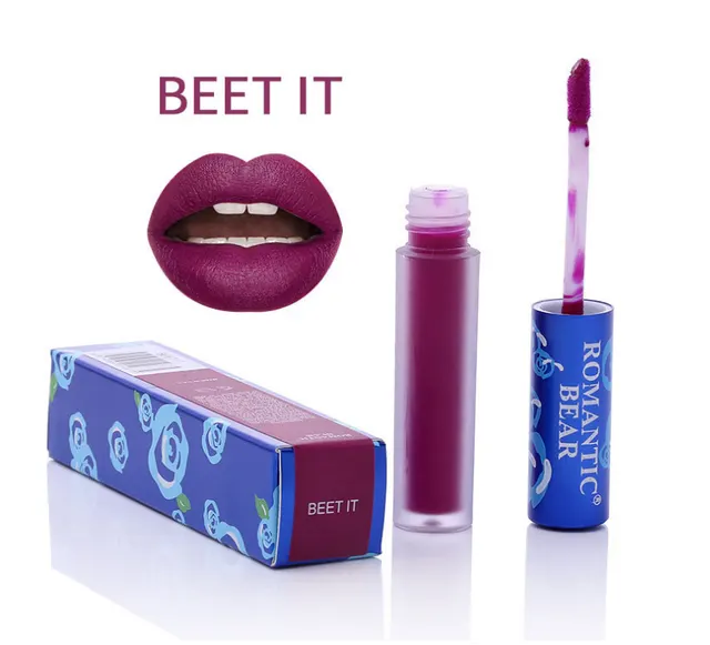 Romantic Waterproof Matte Lipstick Beet It - Shop at LoveMi