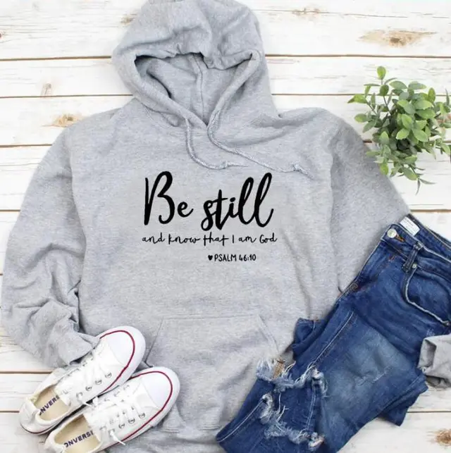 European And American Trend Street Casual Hooded Sweater Grey - Shop at LoveMi