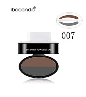 Eyebrow Powder Stamp for Easy Natural Looking Brows 007 Gray + Light Brown - Shop at LoveMi