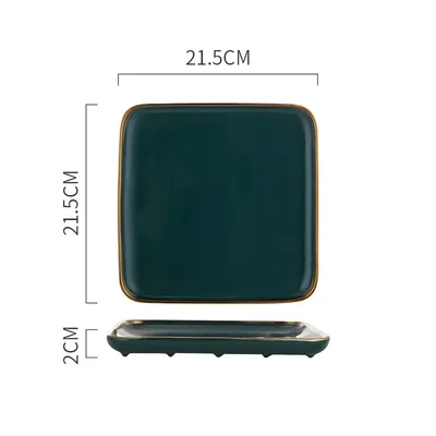 Nordic Phnom Penh Ceramic Tableware 8 Inch Plate - Shop at LoveMi