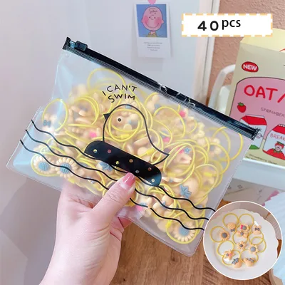 Elastic hair loop Yellow - Shop at LoveMi