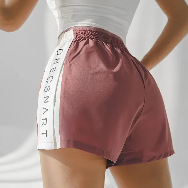 Two gym shorts for quick dry vacation Pink - Shop at LoveMi