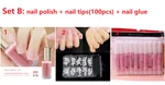 Translucent jelly nail polish - Set B 2Sets