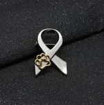 Animal Paw Pin - Silver