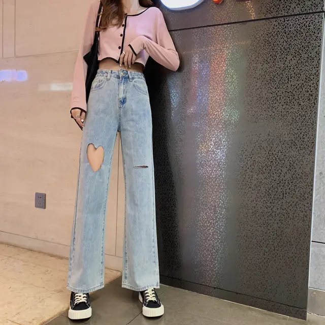 Love ripped jeans Blue - Shop at LoveMi