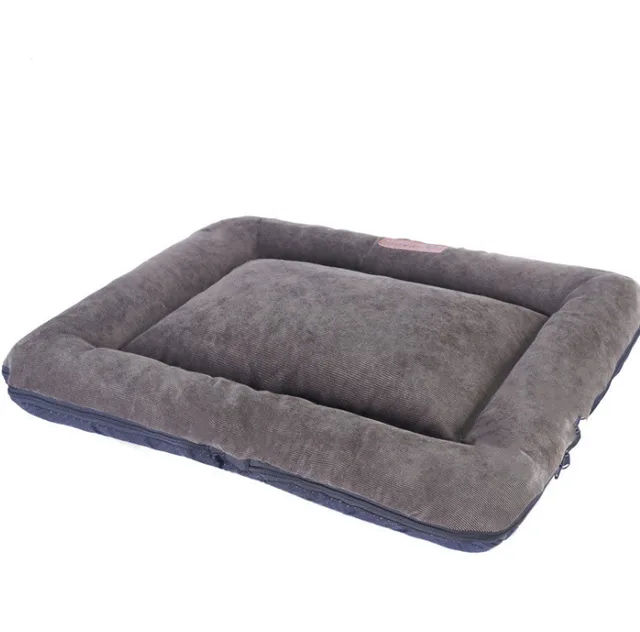 Cotton pad removable and washable sleeping pet floor mat Grey - Shop at LoveMi