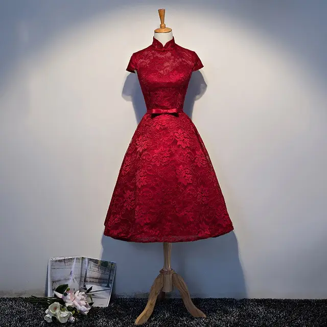 Long red dress 4Style - Shop at LoveMi