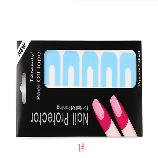 Nail polish anti spill patch Blue - Shop at LoveMi