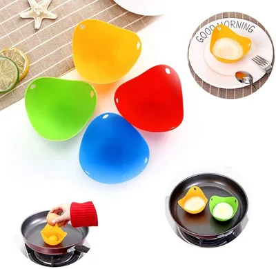 Green Silicone Egg Cooker 4 Color Silicone Egg Cooker Set - Shop at LoveMi