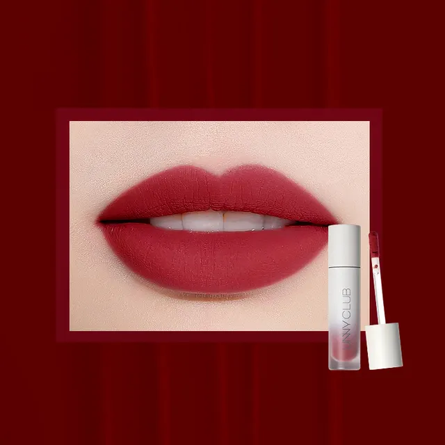 Lip Glaze Does Not Fade Long Lasting Matte Matte Velvet Student 303 Style - Shop at LoveMi