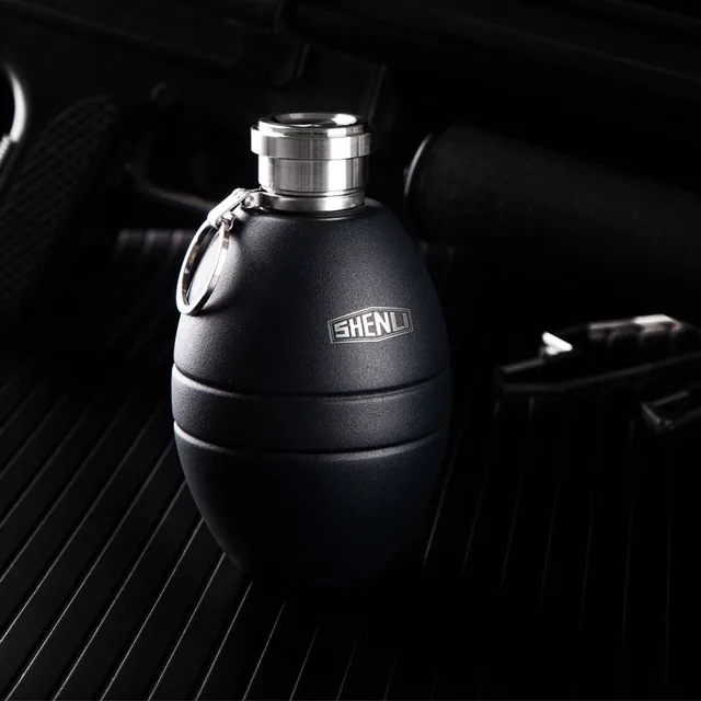 304 stainless steel portable water cup Black - Shop at LoveMi