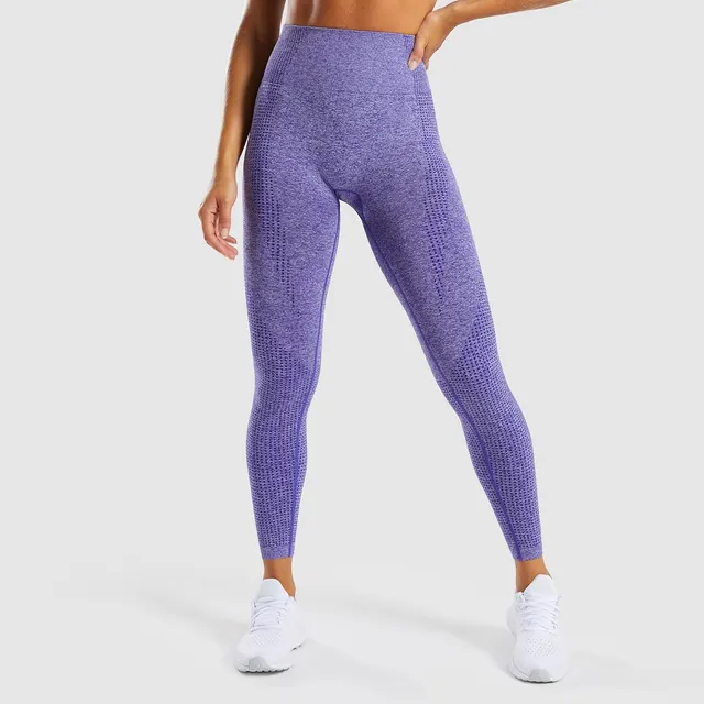 High waist fitness track pants Purple - Shop at LoveMi