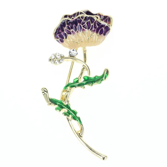 Scarf buckle anti glare buckle crystal brooch pin D00024 - Shop at LoveMi