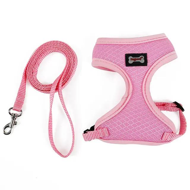 Anti skidding cat harness Pink - Shop at LoveMi