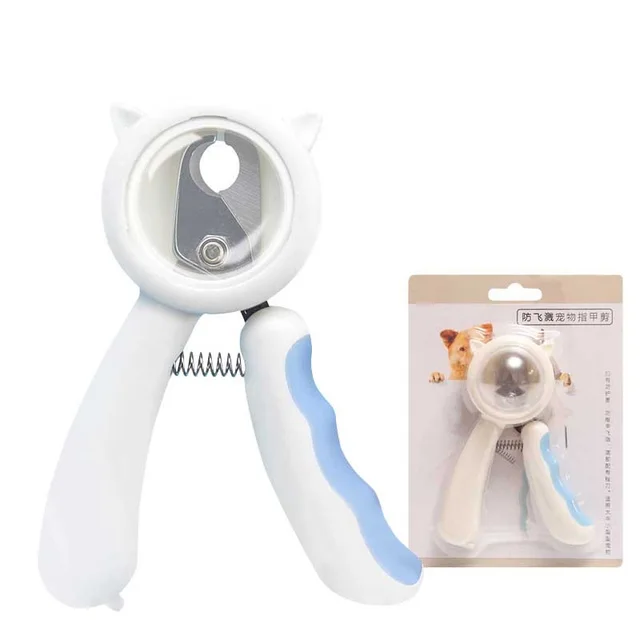 Splash proof Pet Nail Scissors Blue - Shop at LoveMi
