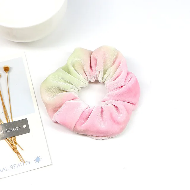 Simple style elastic band hair accessories Light Pink - Shop at LoveMi