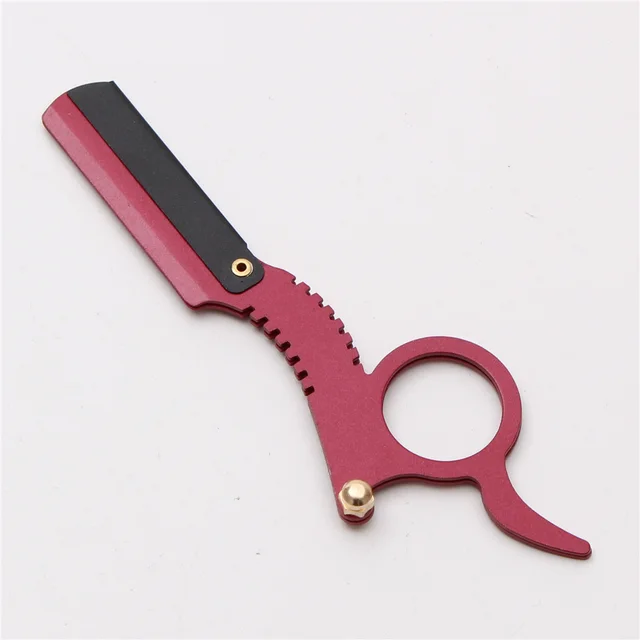 Vintage manual hairdresser holder razor Red - Shop at LoveMi