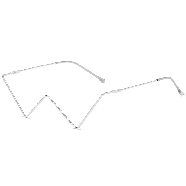 Non piece metal diamond glasses C02 - Shop at LoveMi