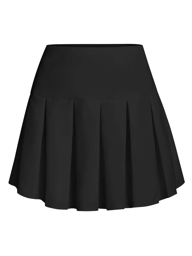 Spring And Summer New Women's Pleated Skirt Black - Shop at LoveMi
