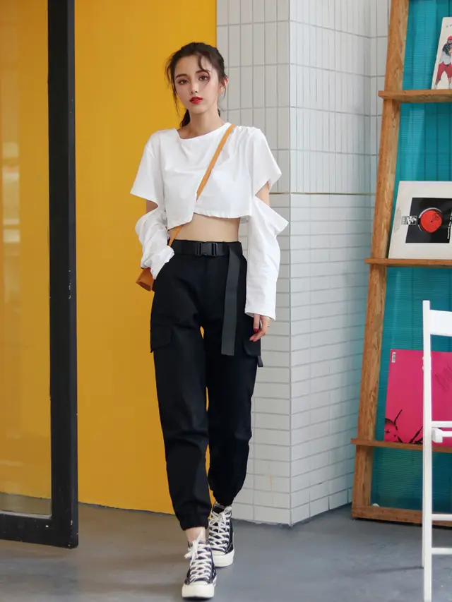 Gathered overalls Black - Shop at LoveMi