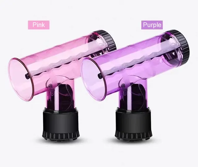 Magic Hair Roller Drying Diffuser 2Pink 1Purple - Shop at LoveMi