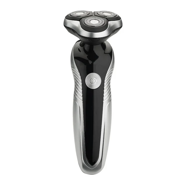 4D Washable Rechargeable Shaver Silver Black - Shop at LoveMi