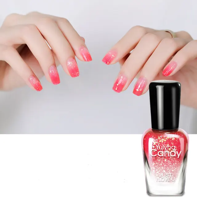 Oily warming nail polish W01 - Shop at LoveMi