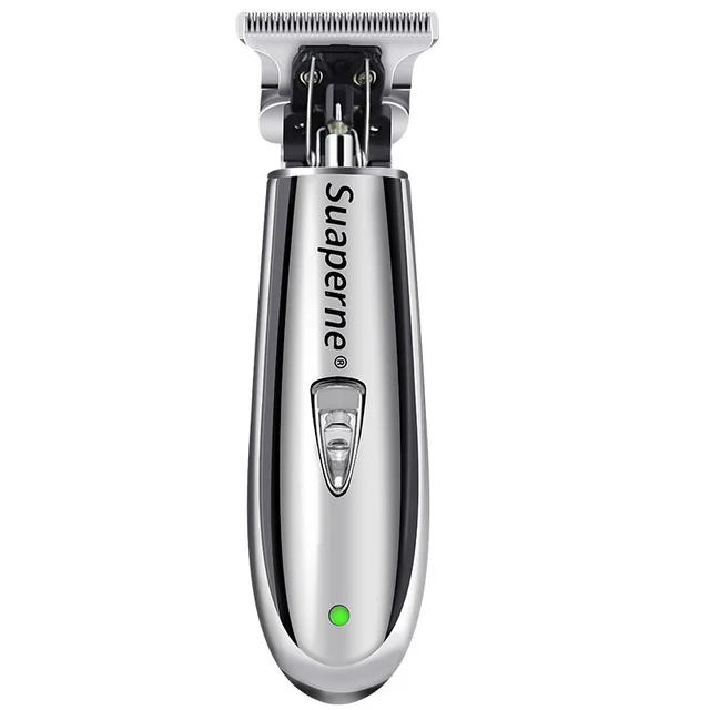Trimming hair clipper push light hair salon electric clippers Silver - Shop at LoveMi