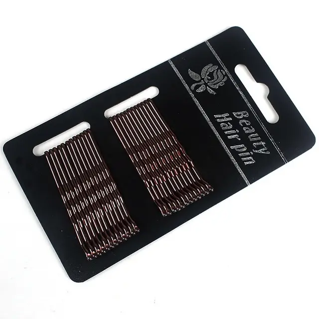 Black high end Non Shedding Paint Net Red Hair Accessories Word Clip Coffee - Shop at LoveMi