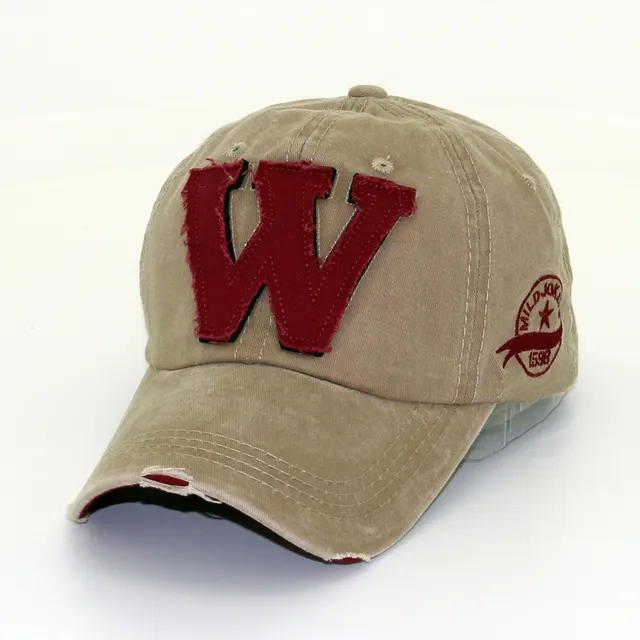 Denim peak cap washed Khaki - Shop at LoveMi