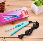 Doll Curling Iron Mini High-temperature Wig Curl Straight Tool - Light Blue