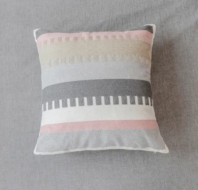 Canvas embroidery pillow 4Style - Shop at LoveMi