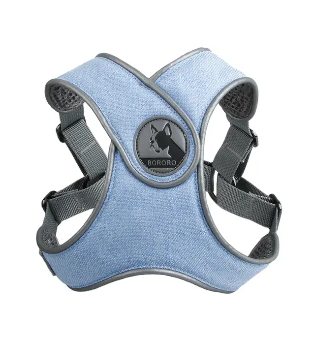 Teddy breathable puppy chest strap Blue - Shop at LoveMi