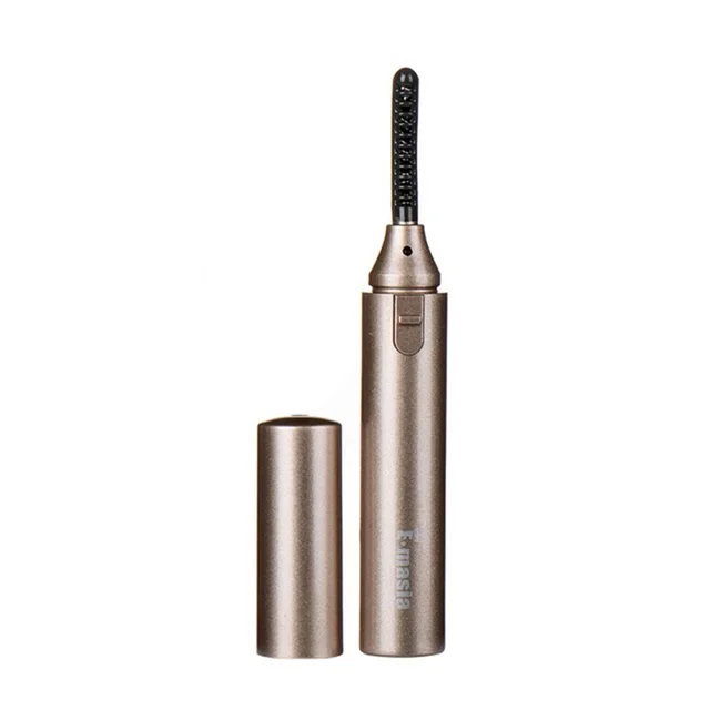 Mini local electric eyelash curler electric perm electric eyelash curler version Gold - Shop at LoveMi