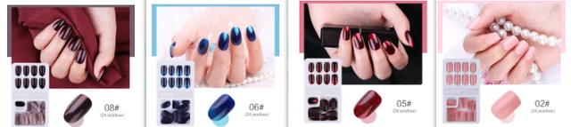 Reusable Stick On Nails Set - Shop at LoveMi