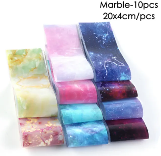 Night Sky Milky Way Nail Art Starry Sky Paper Dali Night Sky - Shop at LoveMi
