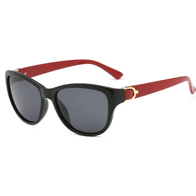 Sunglasses ladies polarized sunglasses Black Red - Shop at LoveMi