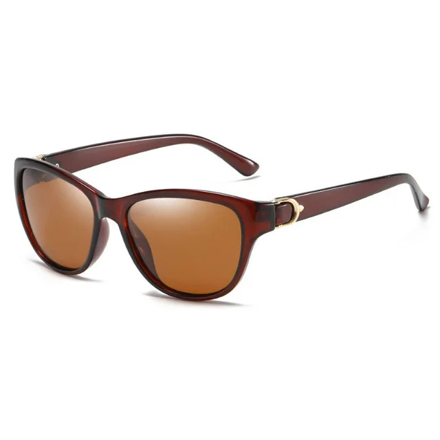 Sunglasses ladies polarized sunglasses Tea - Shop at LoveMi