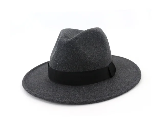 Wool top hat Grey - Shop at LoveMi