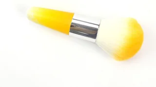 Naiqi spot blush brush plastic short rod PVC packaging makeup brush multicolor optional whitewash - Orange - View 1