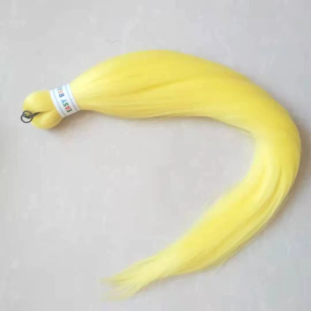 Easy Braids Hair Ombre Braiding Hair Crochet Hair Extension - Yellow