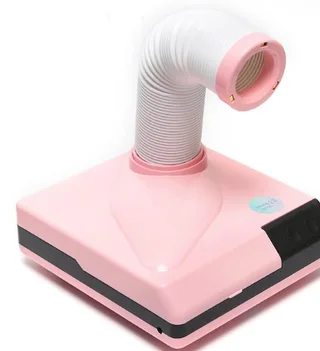 New filter mesh nail cleaner 60W high power dual-use telescopic tube nail vacuum cleaner - Pink