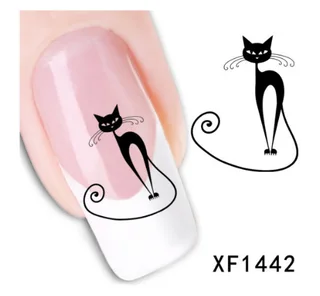 Watermark Nail Sticker - Xf1442