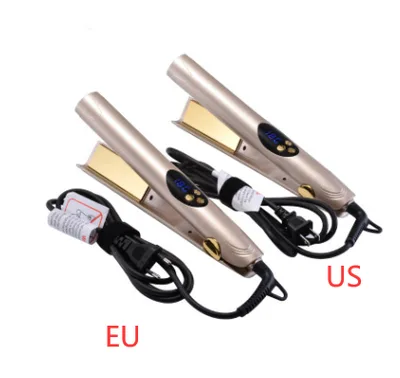 Negative ion electric splint for straight hair comb Rose Gold - Shop at LoveMi