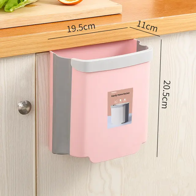 Wall mounted trash can Pink - Shop at LoveMi