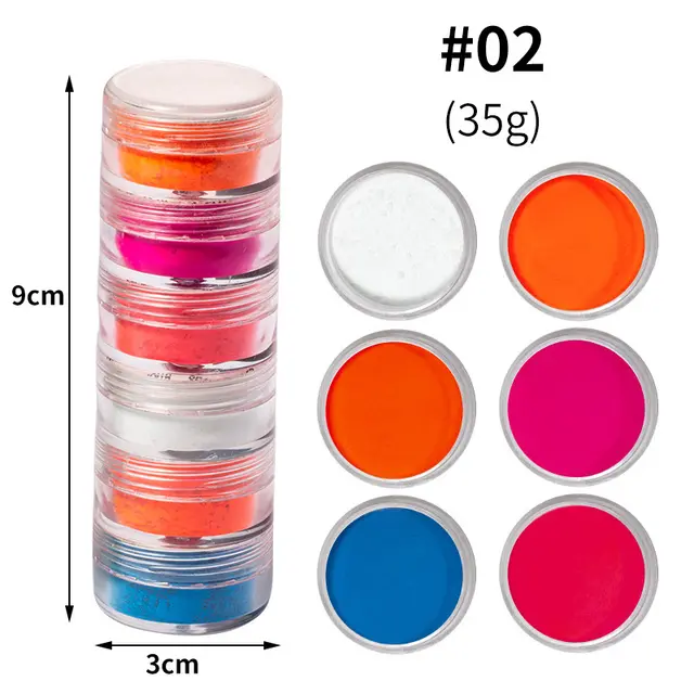 6 Colors Optional Pearl Powder Dyed Powder 2Color - Shop at LoveMi