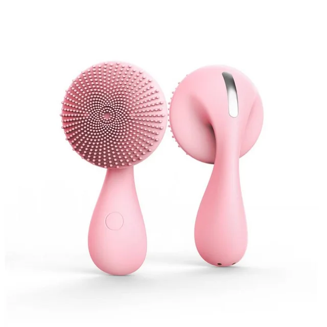 Magnetic Beads Silicone Cleansing Instrument Pink - Shop at LoveMi