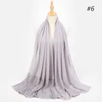 Pearl Chiffon Ethnic Scarf - 6Color - View 1