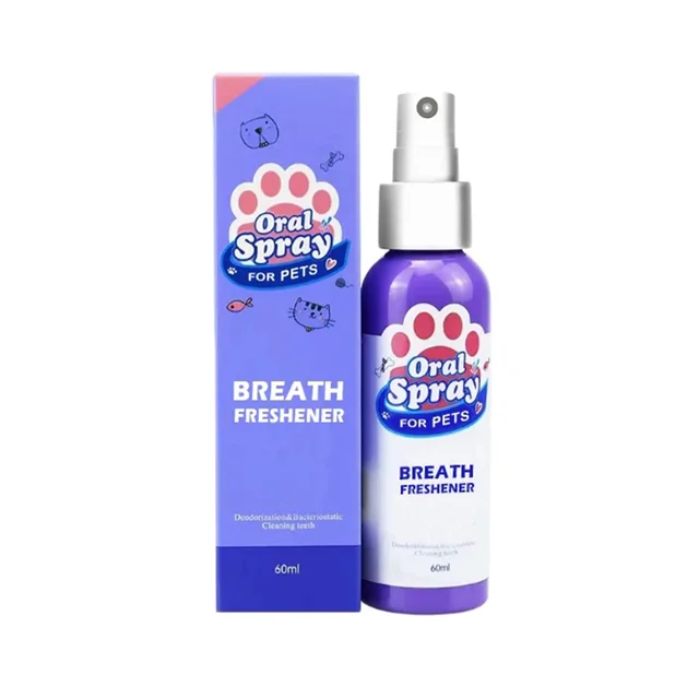 Pet Deodorant Tooth Cleaning Spray Purple - Shop at LoveMi