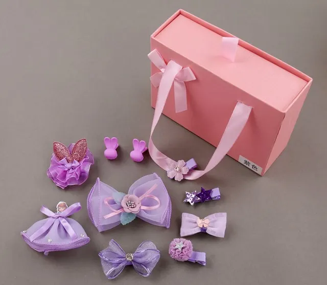 Princess Hairpin Kit Hair Barrette Clip Violet - Shop at LoveMi